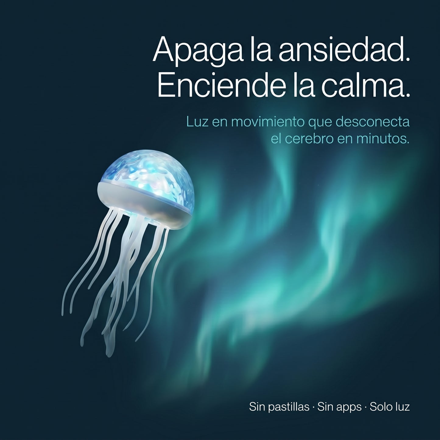 Lampara Medusa Aurora Calmante